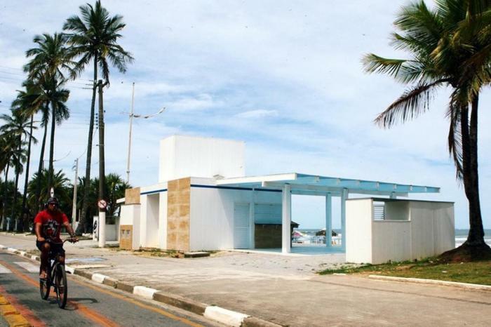Apartamento Enseada Apartment กัวรูจา ภายนอก รูปภาพ